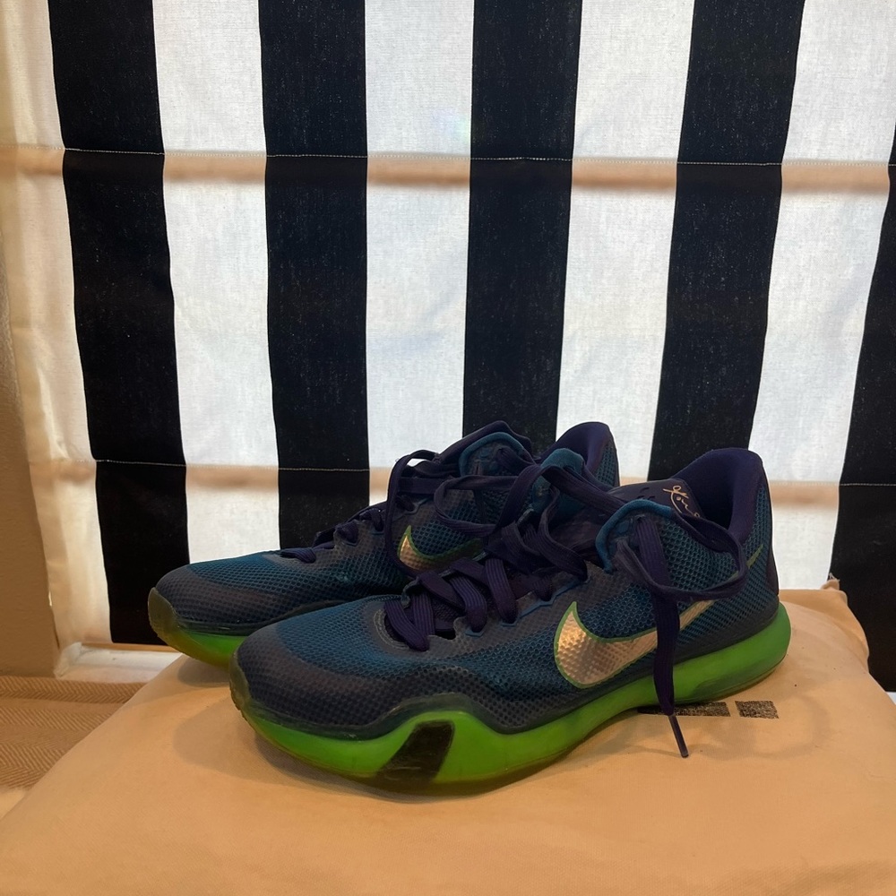 Nike Kobe X - BlueGreen Colorway